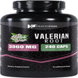 Healthfare Valerian Root Capsules | 240 Pills | 3000Mg | Ultra High Potency | Pure Organic Extract Supplement | Non-Gmo & Gluten Free