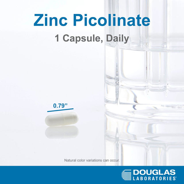 Douglas Laboratories Zinc Picolinate (Capsules) | 50 Mg Zinc to Support Immune Function* | 100 Capsules