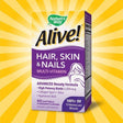 Nature'S Way Alive! Hair Skin and Nails Multivitamin Softgels, Strawberry, 60 Ct