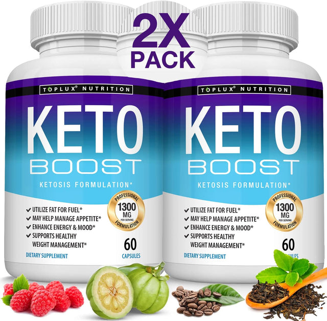 Keto Boost Diet Pills Ketosis Supplement - Natural Exogenous Keto Formula Support Energy & Focus, Advanced Ketones for Ketogenic Diet, for Men Women