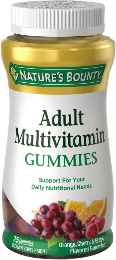 Nature'S Bounty Adult Multivitamin Gummies 75 Each (Pack of 6)