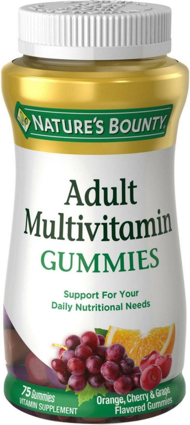 Nature'S Bounty Adult Multivitamin Gummies 75 Each (Pack of 6)