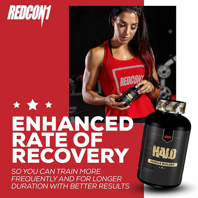 Redcon1 - Halo - 60 Servings, Muscle Builder, Increase Lean Gains and Muscle Mass, Increase Protein Synthesis