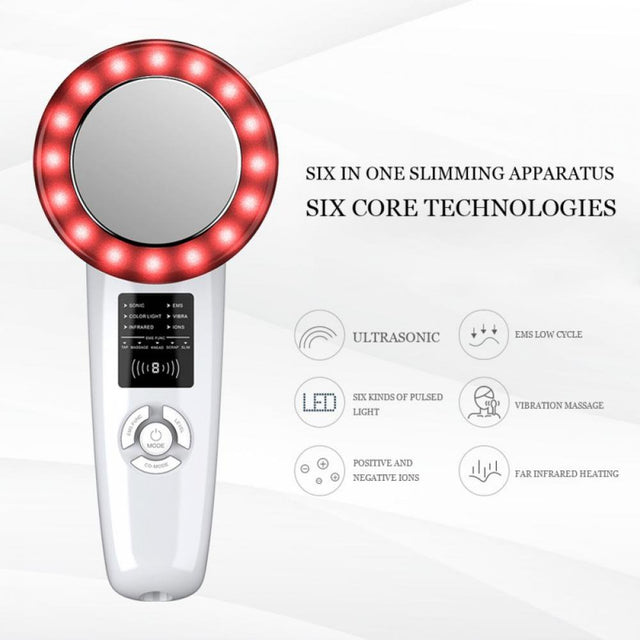 Body Slimming Device –Triggers Fat Removal from Belly and Waist – Rejuvenates Skin – Beauty Massager for Face, Arms, Waist, Feet and Belly - Gives Toned Skin and Body