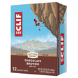 CLIF BAR - Chocolate Brownie Flavor - Made with Organic Oats - 10G Protein - Non-Gmo - Plant Based - Energy Bars - 2.4 Oz. (12 Pack)