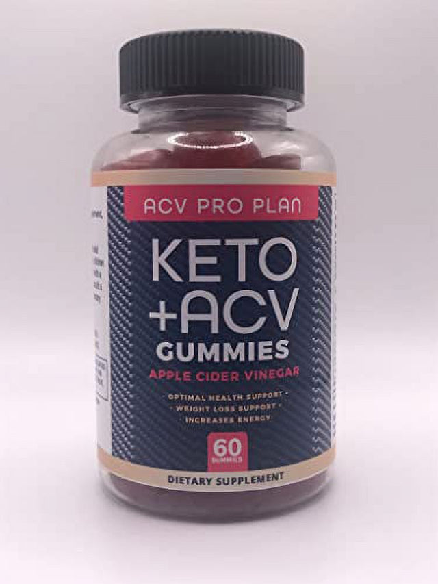 Zonata ACV Pro Plan Gummies, ACV Pro Plan Keto Gummies, 180 Gummies (Pack of 3)