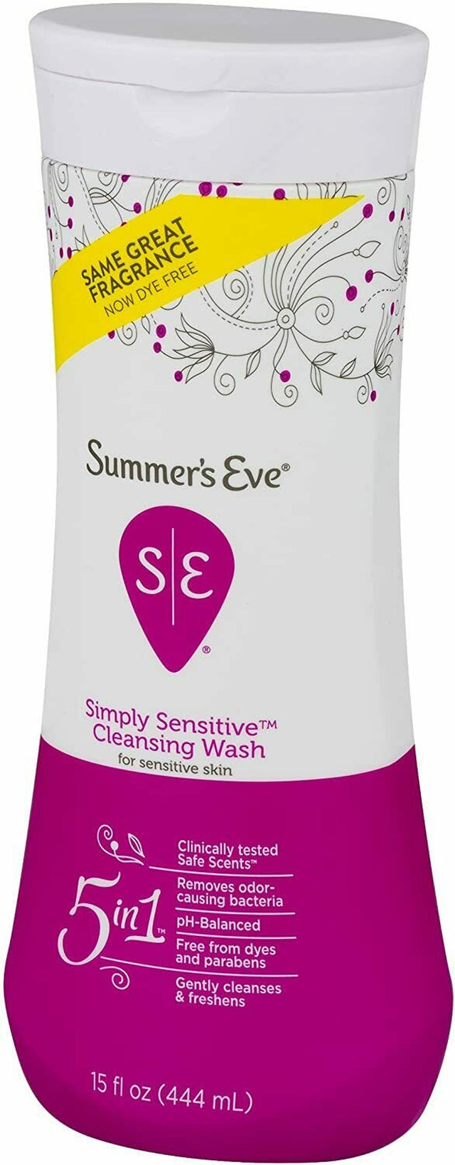 Summer'S Eve Feminine Wash Sensitive Skin 15 Oz (Pack of 2)