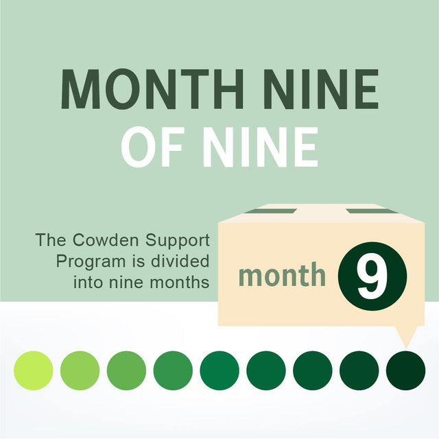 Nutramedix Cowden Support Program Month 9 - Bioavailable Herbal Detox Protocol Including Banderol, Burbur-Pinella, Parsley. Samento Cat'S Claw Tincture, Serrapeptase, Magnesium & More (16 Piece Set)