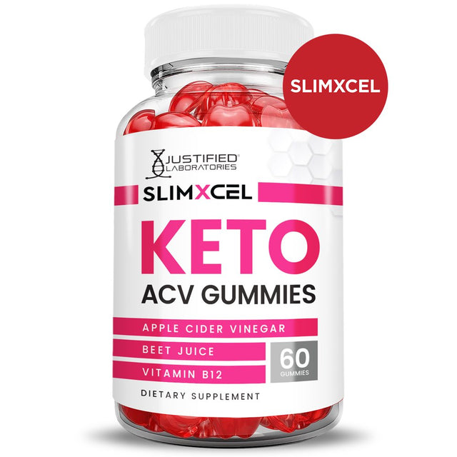 (2 Pack) Slimxcel Keto ACV Gummies 1000MG Dietary Supplement 120 Gummys