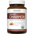 Healths Harmony Organic Ceylon Cinnamon Pills 1000Mg - 500Mg Cinnamon Powder Tablets, 1000Mg per Serve - Vegetarian Immune & Joint Support, 120Ct