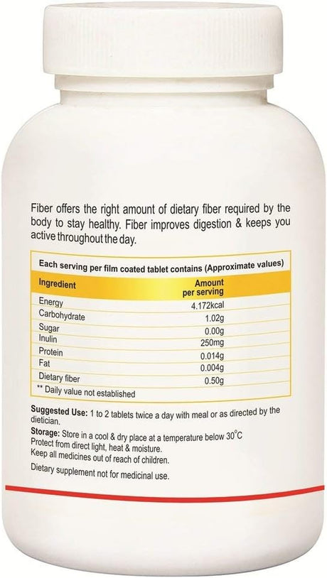 Biotrex Nutraceuticals Fiber - 60 Tablets