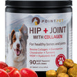 Pointpet Dog Hip & Joint Support with Bovine Collagen, Vet Formulated Mobility Soft Chews, 90 Beef Flavored Soft Chews