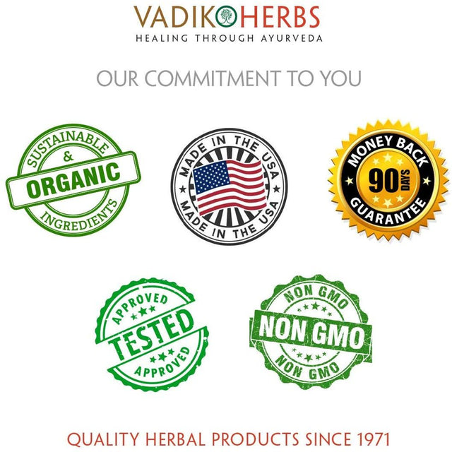 Healthy Colon by Vadik Herbs | Detox, Weight Loss, Increased Energy Levels | Safe, Herbal Bowel Cleanser | Ayurvedic Ayurveda Formula Made in the USA | Triphala (Trifala) plus Senna