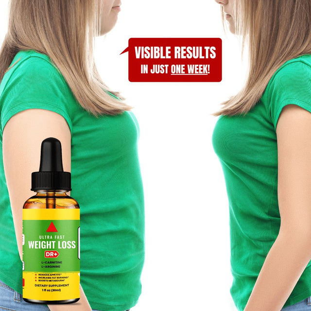 Fast Weight Loss Drops Metabolism Booster Appetite Suppressant, Belly Fat Burner