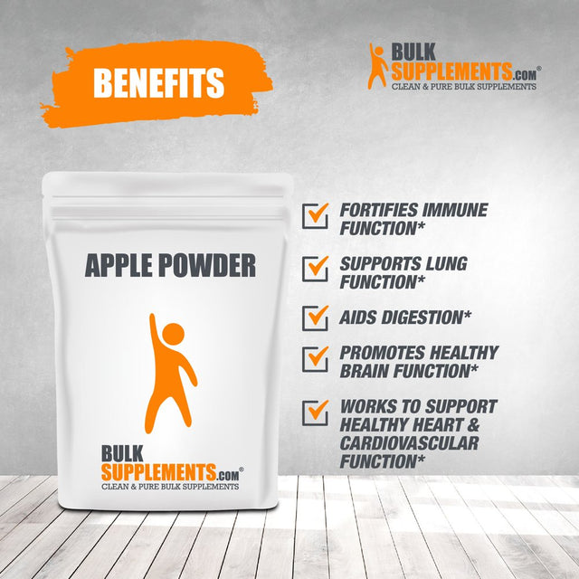 Bulksupplements.Com Apple Powder, 5G - Natural Fiber Supplement (100 Grams)