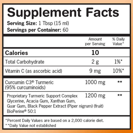 Qunol Liquid Turmeric 1,000 Mg, 30.4 Ounces