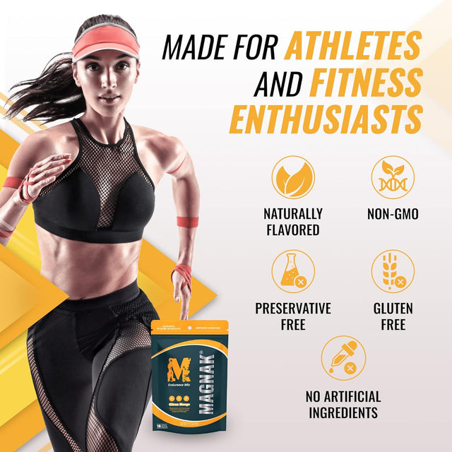 Electrolytes Powder Mix, Recovery Drink for Workouts, Sports & Training, Hydration and Energy Drink Mix W/Magnesium, Potassium, Sodium & More, Gluten Free, Citrus Mango, 16 Sticks