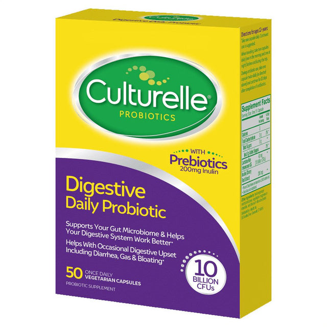 Culturelle Digestive Health Daily Probiotic Supplement, 50 Ct