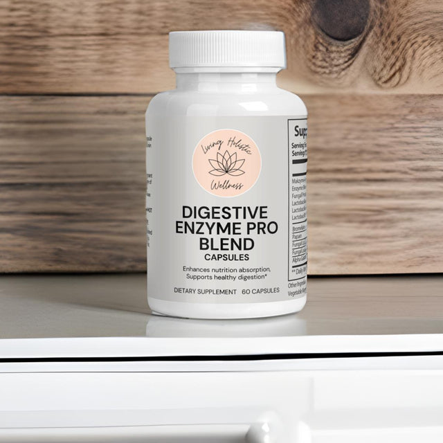 Digestive Enzyme Capsules - Aids Digestive System- Breaks down Carbohydrates Reduce Bloating Gas Digestive Enzymes Pills-Natural Immune System Booster -