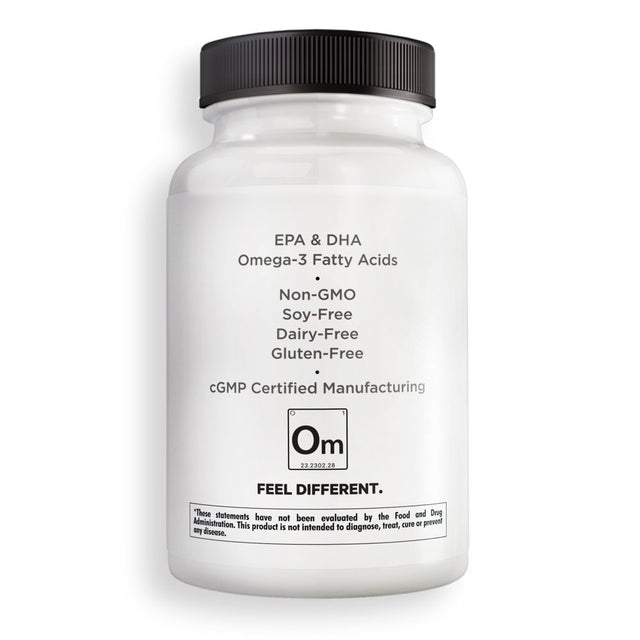 Amen Omega-3 Supplement, EPA DHA Fatty Acids Fish Oil Capsules, Brain Health, Cognition, 90 Softgels