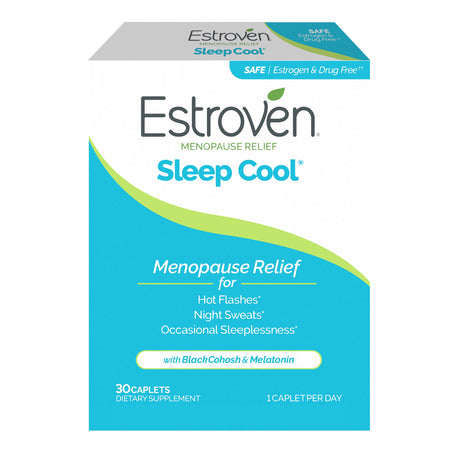 Estroven Sleep Cool for Menopause Relief Caplets, 30 Count