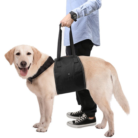 LNKOO Veterinarian Approved Dog Canine Sling Lift Adjustable Straps Support Harness Helps with Loss of Stability Caused by Joint Injuries and Arthritis ACL Rehabilitation Rehab