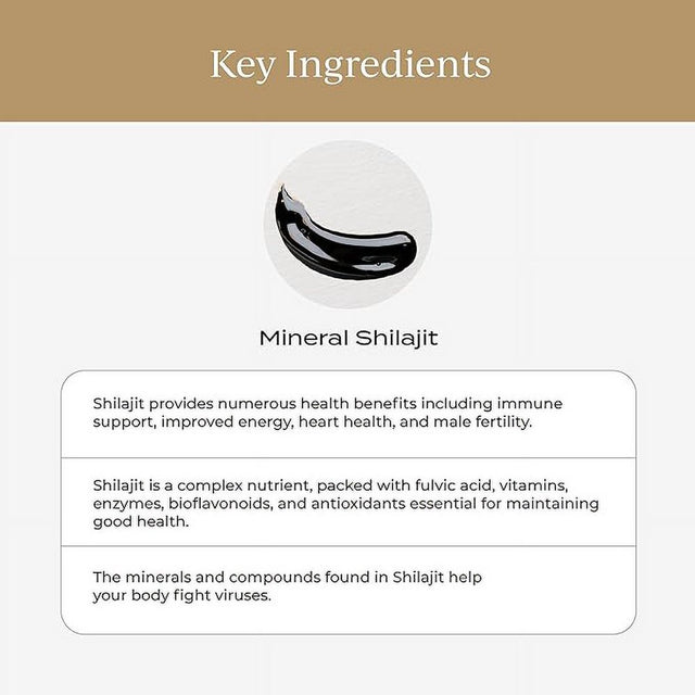 CYMBIOTIKA Shilajit Resin & Golden Mind Bundle, Elemental Gold, Immune & Digestive Support Supplement and Nootropic Brain Booster Liquid Supplement