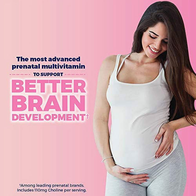 One a Day Women'S Prenatal Advanced Complete Multivitamin with Brain Support* with Choline, Folic Acid, Omega-3 DHA & Iron for Pre, during and Post Pregnancy, 90+90 Count, (180 Count Total Set)