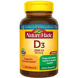 Nature Made Vitamin D3 2000 IU (50 Mcg) Tablets, 220 Count Value Size