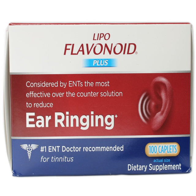 Lipo-Flavonoid plus Ear Health Supplement | 100 Caplets