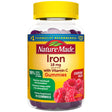 Nature Made Iron 18 Mg per Serving with Vitamin C Gummies, Dietary Supplement, 70 Count