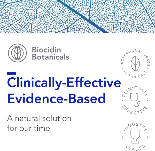 Biocidin Liquid Formula (1 Oz) with Proflora 4R Restorative Probiotic (30 Capsules) - Two-Product Bundle to Support GI Detox, Cleansing & Healthy Digestion - Botanical Drops + Shelf Stable Probiotics