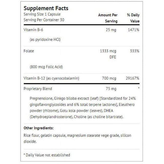 Botanic Choice Advanced Memory Complex™ Memory Dietary Supplement, 30 Capsules