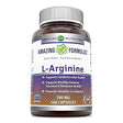 Amazing Formulas L-Arginine - 500 Mg, 500 Capsules - Supports Cardiovascular Health - (Non-Gmo,Gluten Free) Supports Healthy Immune Function & Hormone Health - Promotes Healthy Circulation.