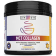 Zhou MCT Collagen | with Organic Prebiotic Fiber & Ceylon Cinnamon | 25 Servings, 13.4 Oz