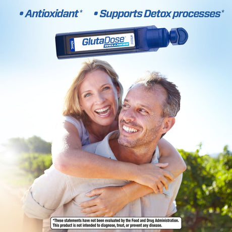 Glutadose Wellness | Glutathione Daily Immune Support & Detox | 60 Doses