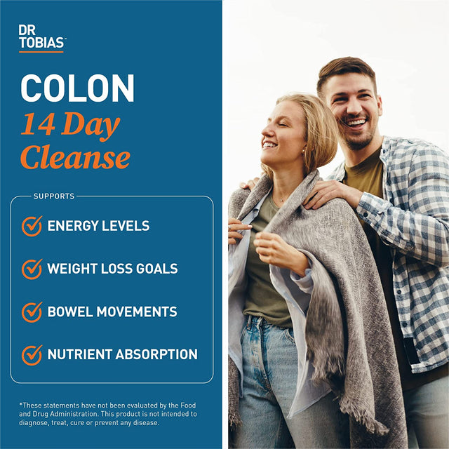 Dr. Tobias Digestive Kickstarter Bundle with Colon 14 Day Cleanse & Probiotics 30 Billion for Gut Health & Healthy Bowel Movements