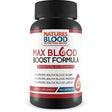 Max Blood Boost Formula - Blood Flow Accelerator - Supports Healthy Blood Sugar - Supports Healthy Blood Pressure - Supports Healthy Blood Levels - the Best High Blood Pressure Supplements