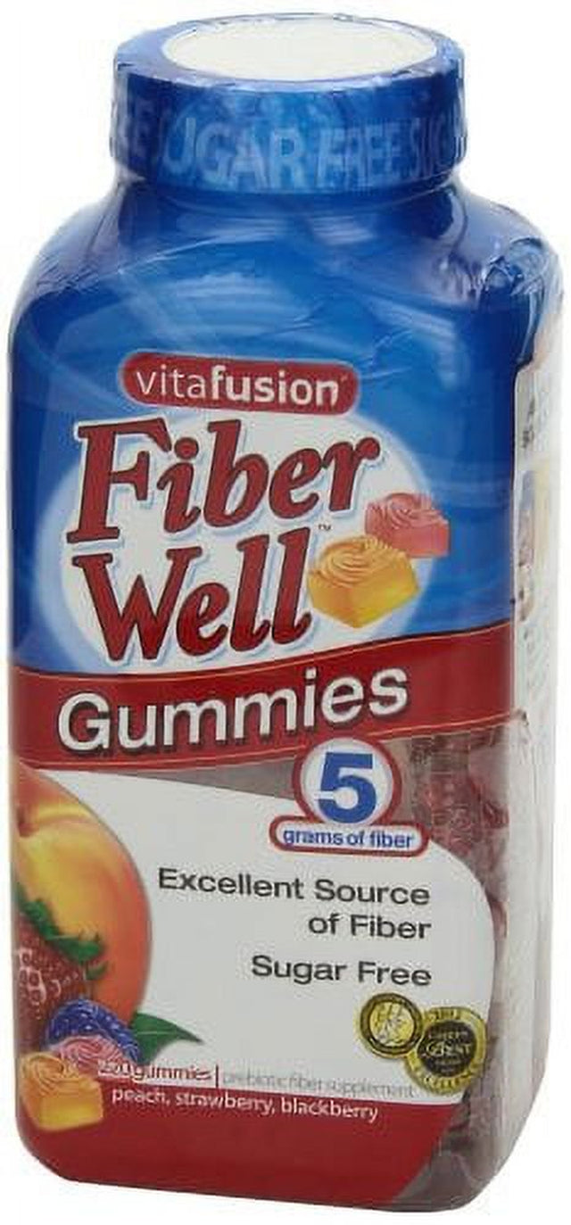 Vitafusion Fiber Gummies, 220 Count "Sugar Free"