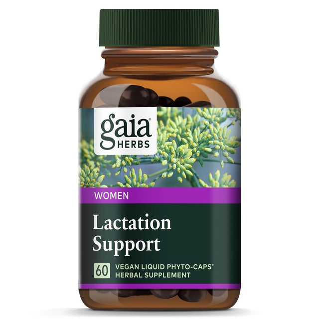 Gaia Herbs Systemsupport Lactation Support -- 60 Vegetarian Liquid Phyto-Caps