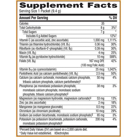 Emergen-C Vitamin C Supplement Powder for Immune Support, Tangerine, 60 Ct