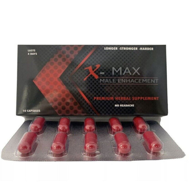 X Max Male Enhancement Sex Pills for Natural ENHANCEMENT - 20 Pills