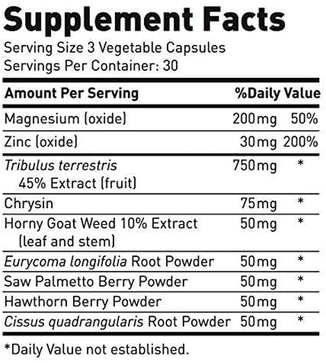 Crazy Muscle Support Stack: Test1 Boost, BCAA, and CLA Supplement Combo - 30 Day Supply