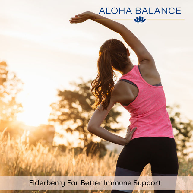 Emergency Immune Support - with Elderberry and Vitamin C - Cold & Flu Support by Aloha Balance