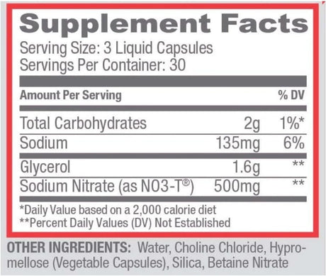 Purus Labs Noxygen Liquid Capsules Pre-Workout Accelerator | Nitric Oxide Pump Pills | Blood Flow & Oxygen Amplifier | 30 Servings, 90 Capsules