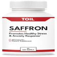 Saffron - Fight Feelings of Stress & Anxiety Caused by Daily Life, PTSD, Depression - Dietary Supplement from Toil, a Veteran Owned Company