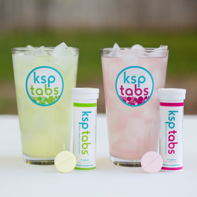 Ksptabs Hydration & Kidney Stone Treatment Tablets - Key Lime - 3 Pack