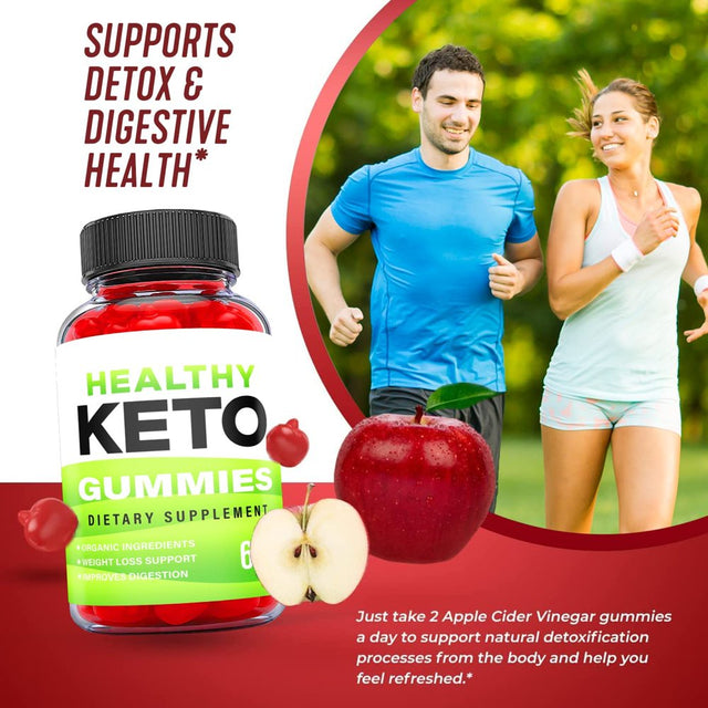 (2 Pack) Healthy Keto ACV Gummies - Supplement for Weight Loss - Energy & Focus Boosting Dietary Supplements for Weight Management & Metabolism - Fat Burn - 120 Gummies