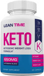 Lean Time Keto Ketogenic Weight Management Support,Lean Time Keto Diet Pills,60 Count