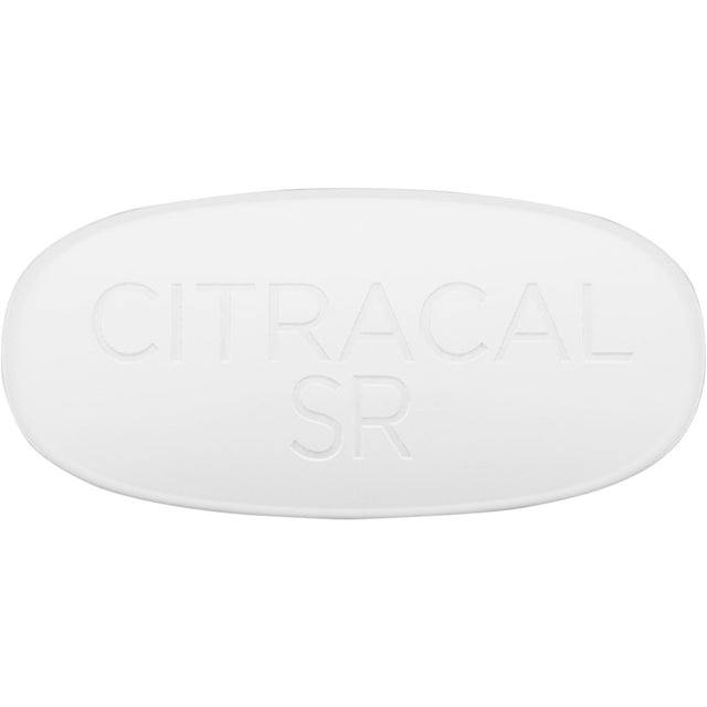 Citracal Slow Release 1200 Calcium with Vitamin D3, Caplets, 80 Count